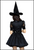 Bewitching Witch Costume with Dress, Belt & Hat Perfect for Halloween Dress Up