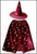 Kids Burgundy Red Velvet Magician Hat and Cape Set, Perfect Costume for Book Week or Halloween