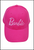This stylish hot pink cap comes with Barbie embroidered in light pink. One size fits most. Shop online or instore at Singapore Charlie's Cairns Australia.
