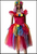 Adult Fairy Dress, Pink, Hippie Hat, Flower Power, 60s, 70s, Tie Dye, Peace, Book Week, Character, Animation, Movie, Barbie,
 Shop online or instore at Singapore Charlie Cairns Australia.