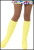 Gogo Boot Covers neon yellow, Groovy Disco Party, 60s, 70s, Shop online or instore at Singapore Charlie Cairns Australia.
