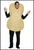 Go nuts this Halloween, just don't get a-salted in this peanut costume! If you love cracking puns, this is the costume for you! This adult costume includes an over the head poly-foam tunic that looks like a giant peanut! Wear on top of your normal clothes for a simple funny costume. This costume is made of fabric, so it truly is nut free and can be worn to your elementary school or wherever No Nuts are Allowed! One size fits most adults. Shop online or instore at Singapore Charlie Cairns Australia.