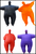Fat Suit Costume Assorted Colours