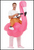 Inflatable Flamingo Tropical Costume. Shop online or instore at Singapore Charlie Cairns Australia.