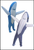 Grey and Blue inflatable shark costume shop online or instore at Singapore Charlie costume shop