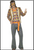 60s Hippie Singer Costume Men, Disco Fever, Hippie, 70's, Fancy Dress, Flares,
 Shop online or instore at Singapore Charlie Cairns Australia.