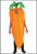 Carrot Costume for Vegetable Food Themed Dress Up Party
