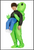 Kids Inflatable Alien Costume, Children's Fancy Dress, UFO, out of this World, Party, Sci-Fi, Halloween, Shop online or instore at Singapore Charlie Cairns Australia.