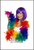 Deluxe Feather Boa, rainbow, colourful, dress up accessory, Shop online or instore at Singapore Charlie Cairns Australia.