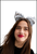 Sequin Bow Headband, for that 80s -90s Party or Alien party