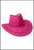 Pink. Saddle up! This Aussie-style outback hat makes a great way to finish off your Country and Western Cowboy or drover costume. Hat is made from a felt style material and has an adjustable chin cord. Dress up for country and western music festival carnival, show, concert, gigs or events. Shop online or instore at Singapore Charlie's Cairns Australia.