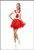 Sandys Rydell High Red and White Cheerleader Costume for Fancy Dress Costume Party.