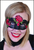 Rose Bloom Floral Eye Mask, Masquerade Ball, Fancy Dress Costume Accessory, Shop online or instore at Singapore Charlie Cairns Australia.