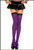 Striped Thigh Hi Assorted Colours - Purple