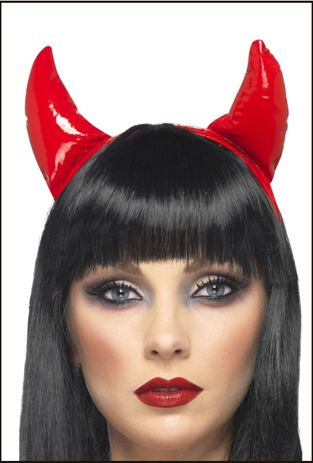 Devil Horns Red Headband