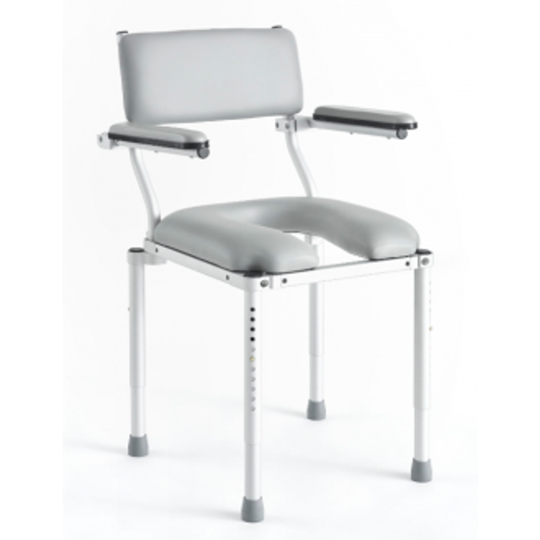 Nuprodx Stationary Shower and Commode Chair