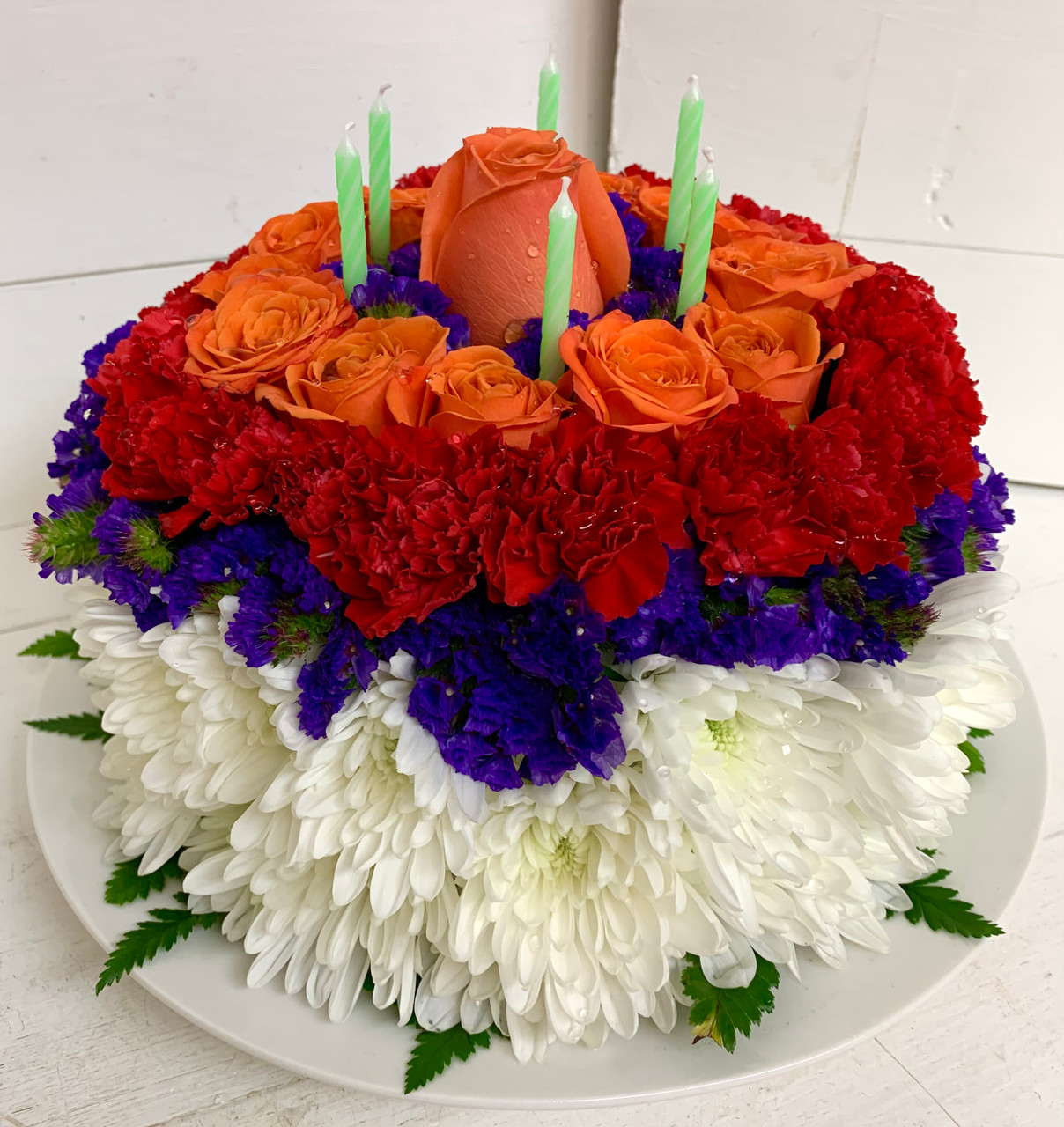 1kg Basket Cake With 15 Roses Online | Best Combo | DoorstepCake