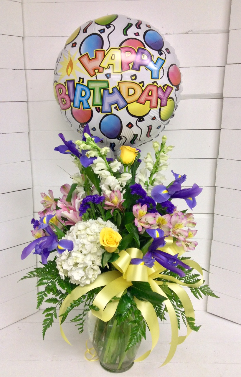 Birthday Balloon Bouquet in Orland Park IL - Bloomingfields Florist