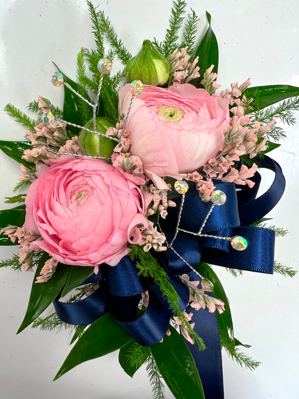 2 Bloom Ranunculus Corsage - Centerville Florists