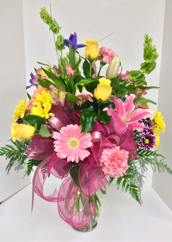 Large Mixed Colors of Spring Vase