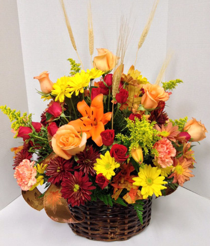 Autumns Favorites Flemish Basket