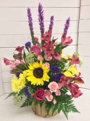 Wildflower Fresh Garden Basket