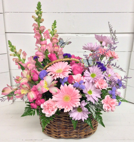 Country Basket in Bloom