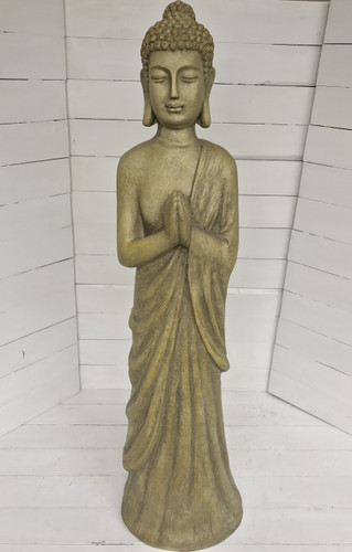 40" Standing Buddha Garden Statue - Resin
