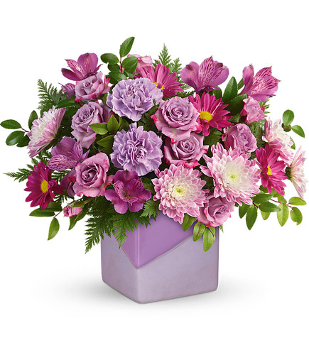 Teleflora's Shades Of Lavender Bouquet
