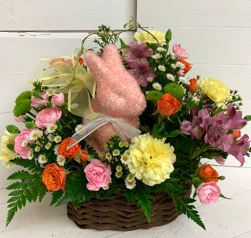 Big Shiny Bunny Basket