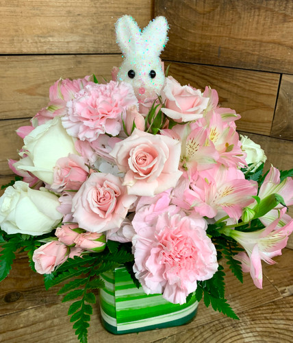 Peek a Boo Bunny Cube