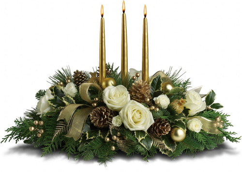 Royal Christmas Centerpiece