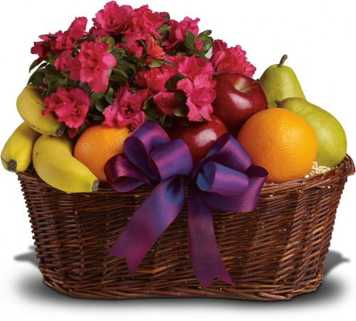 Fruits and Blooms Basket