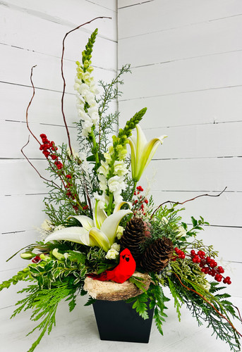 Winter Woodland Arrangement