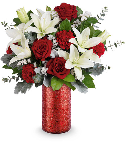 Teleflora's Scarlet Embrace Bouquet