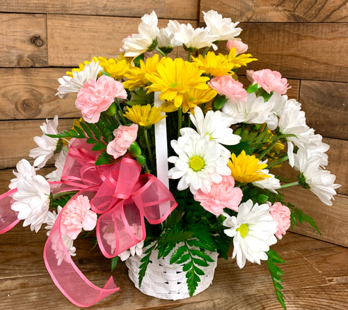 Basket of Spring Centerpiece