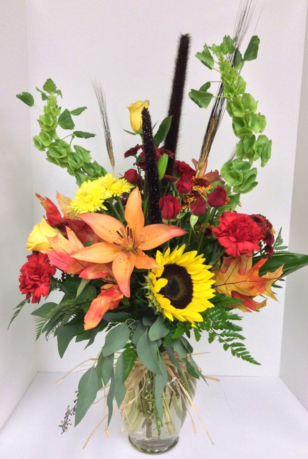 "Amazing Autumn" vase