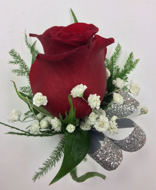 Fire and Sparkle Boutonniere