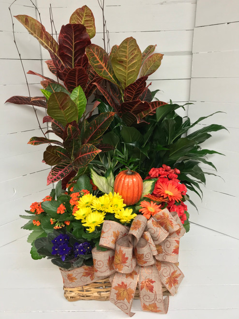Gorgeous Fall European Garden Basket