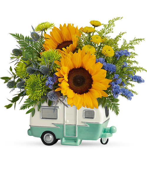 Teleflora's Retro Road Tripper Bouquet