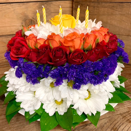 It’s Your Birthday Floral Cake
