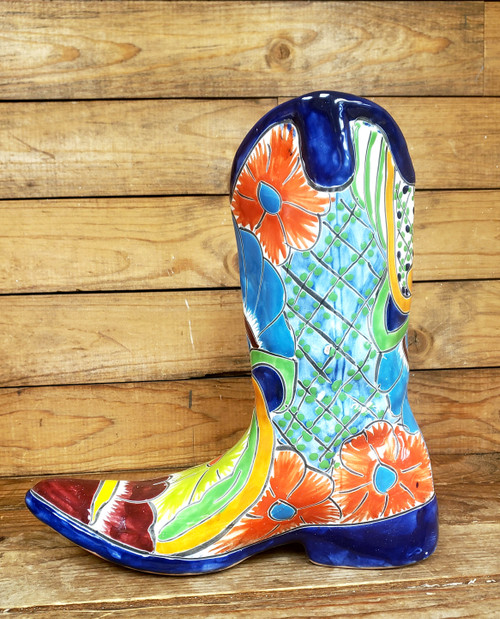 Painted Pottery - Boot