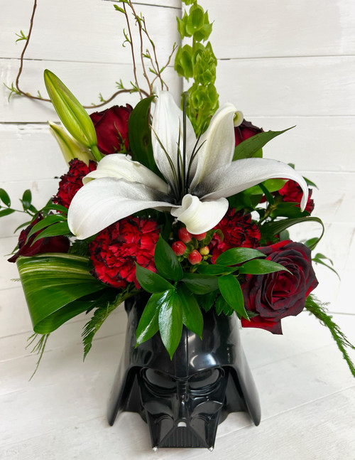 Star Wars Themed Fresh Arrangement (Darth Vader)