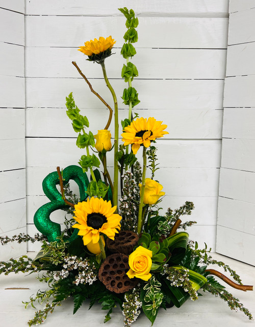 Contemporary St. Patty’s Arrangement