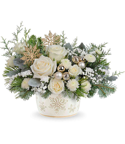 Teleflora's Starry Snowflakes Bouquet