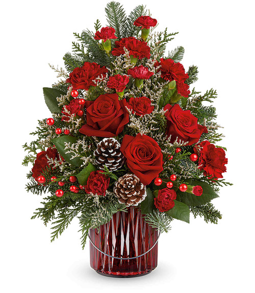 Teleflora's Ruby Radiance Tree