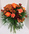 European Hand-Tied Bouquet in Autumn Colors