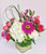 Zinnia Delight Cube