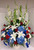 Red, White, and Beautiful Tribute Arrangement