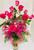 Premium 12 Long Stemmed Ecuadorian Hot Pink Roses Arranged